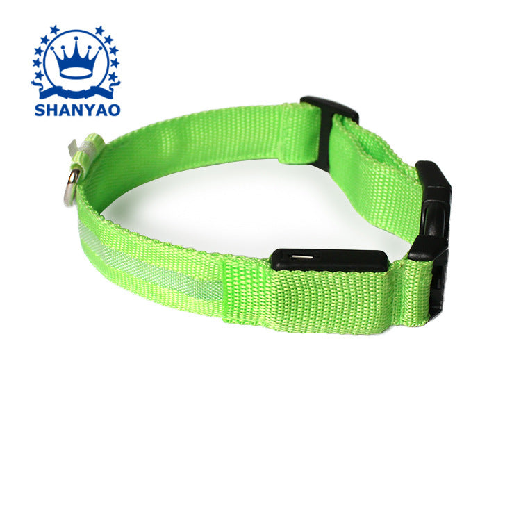 USB luminous dog collar