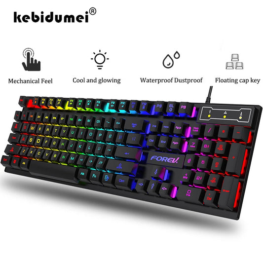 Backlit Mechanical Keyboard Wired Gaming Keyboard (Australia Only)